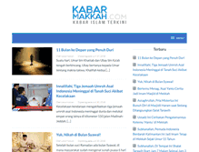 Tablet Screenshot of kabarmakkah.com